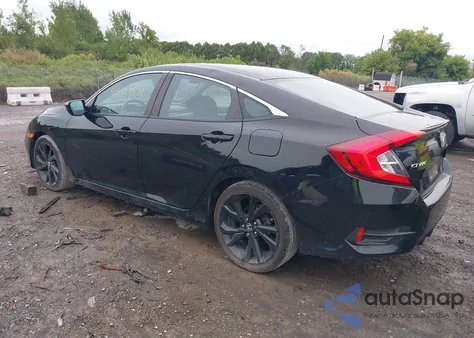 2020 Honda Civic Sport из США, поврежденный, VIN 2HGFC2F80LH558474